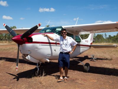 Kimberley Coastal Camp Plane KCC