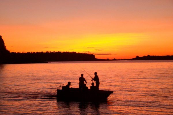Odyssey Fishing sunset